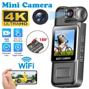 Ultra HD 4K WiFi Mini Camera Portable Digital Video